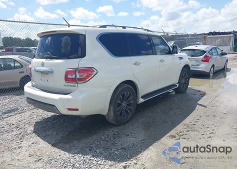 2019 Nissan Armada Platinum z USA, uszkodzony, nr VIN JN8AY2NEXK9759853